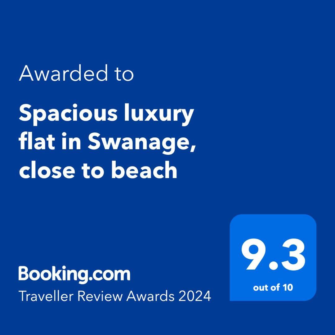 Spacious Luxury Flat In Swanage, Close To Beach With Parking エクステリア 写真